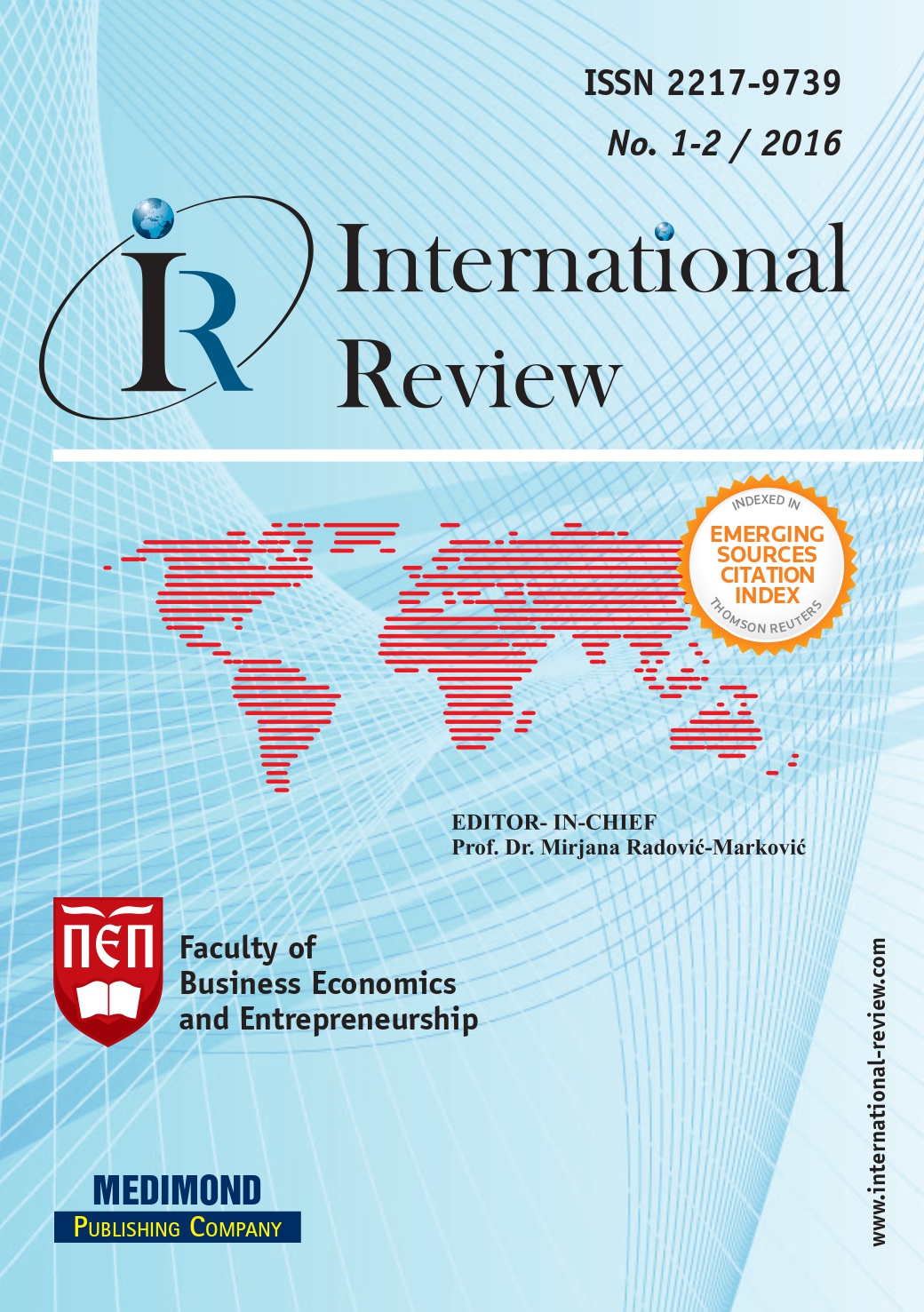 Snowflake model of regional competitiveness: Evidence from Serbia Cover Image