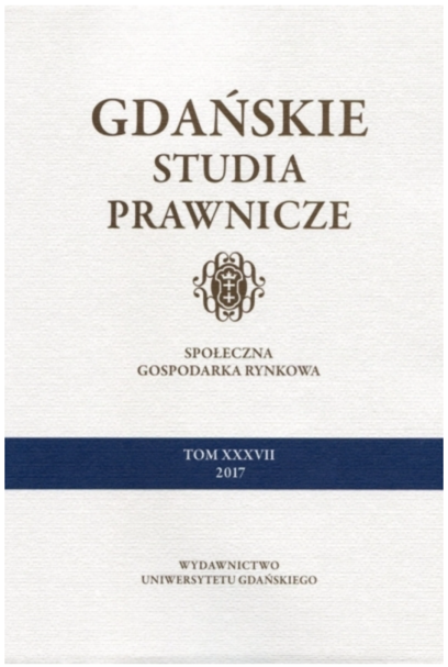 Social Market Economy – Complementarity, Balance
or Predominance of Values? Remarks on the Background of Activities Pursued by the State in the Field of Development Policy Cover Image