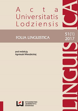 Between nomen appelativum and nomen proprium in the court books in 14th and 15th century of greater Poland Cover Image