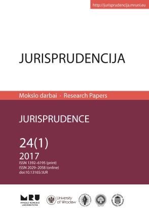 THE INTERACTION BETWEEN THE CONSTITUTIONAL IDENTITY OF LITHUANIA AND THE PROTECTION OF HUMAN RIGHTS Cover Image