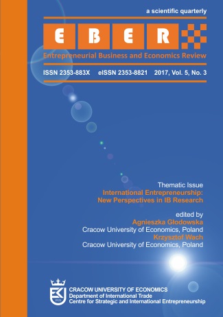 Analysing the Role of Framework Conditions Influencing International Entrepreneurial Opportunity Identification Process Cover Image