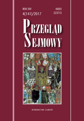 Zebrzydowski’s Rokosz: An Element of Constitutional Anti-system or a Failed Revolution? Cover Image