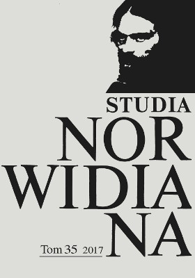 Southern country? Cyprian Norwid’s Italy from the perspective of geopoetics Cover Image