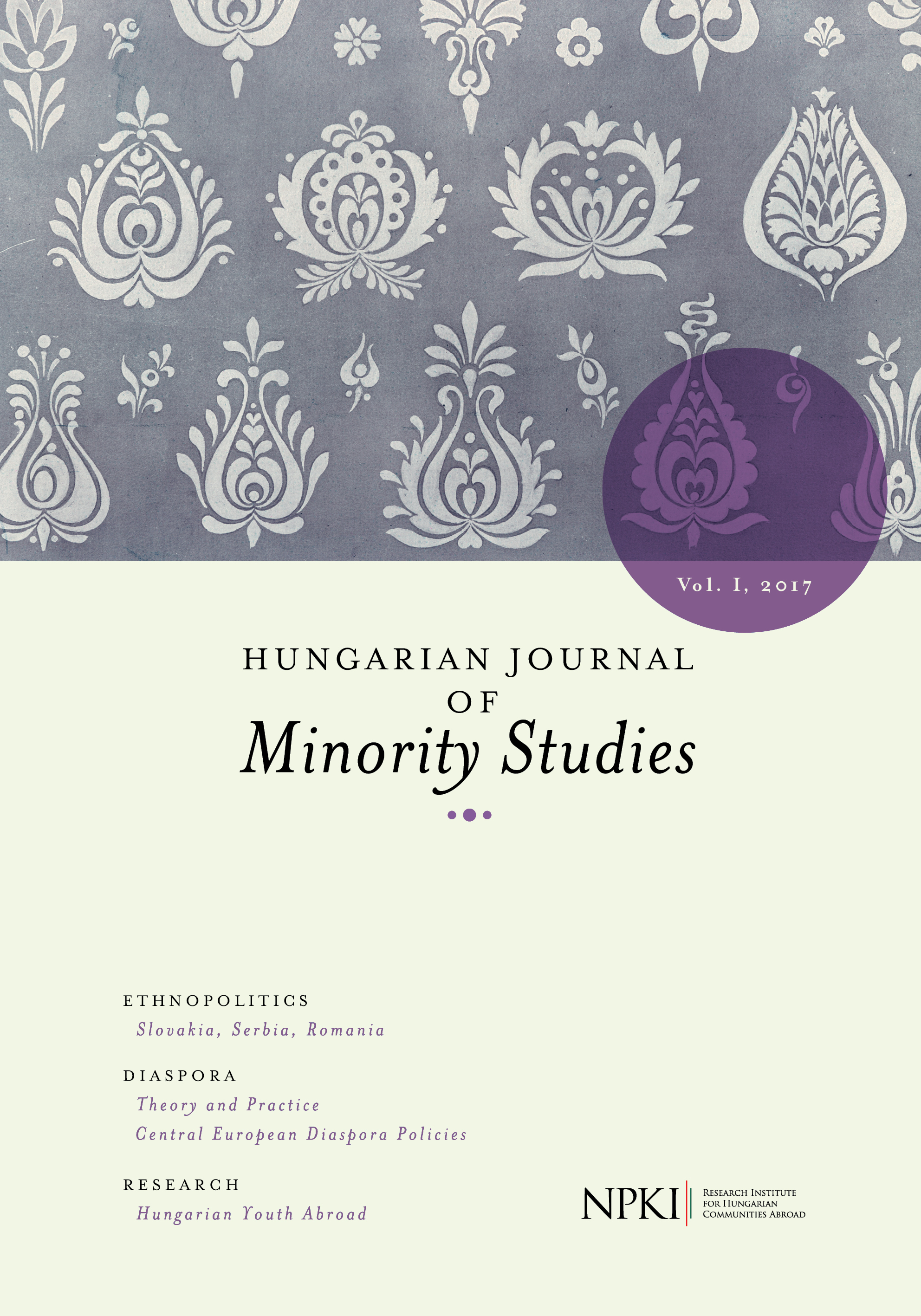 Genezys 2015: Minority Hungarian Youth in the Carpathian Basin Cover Image