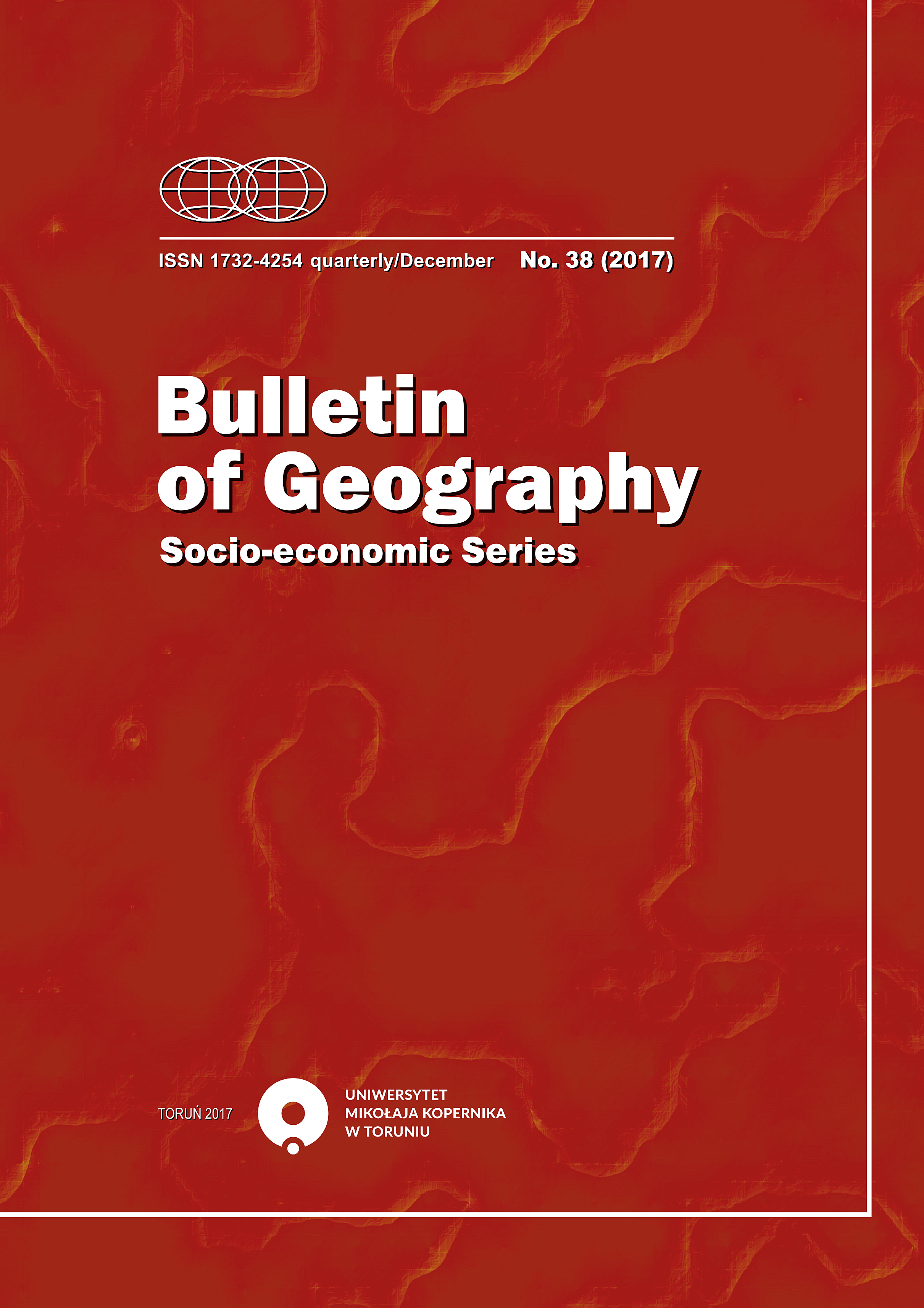 Cities as command and control centres of the world economy: An empirical analysis, 2006-2015 Cover Image