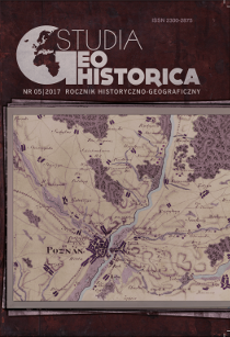 Konferencja naukowa „Współczesne badania geograficzno-historyczne krajobrazu kulturowego” – Łódź, 22–23 czerwca 2017 r. Cover Image