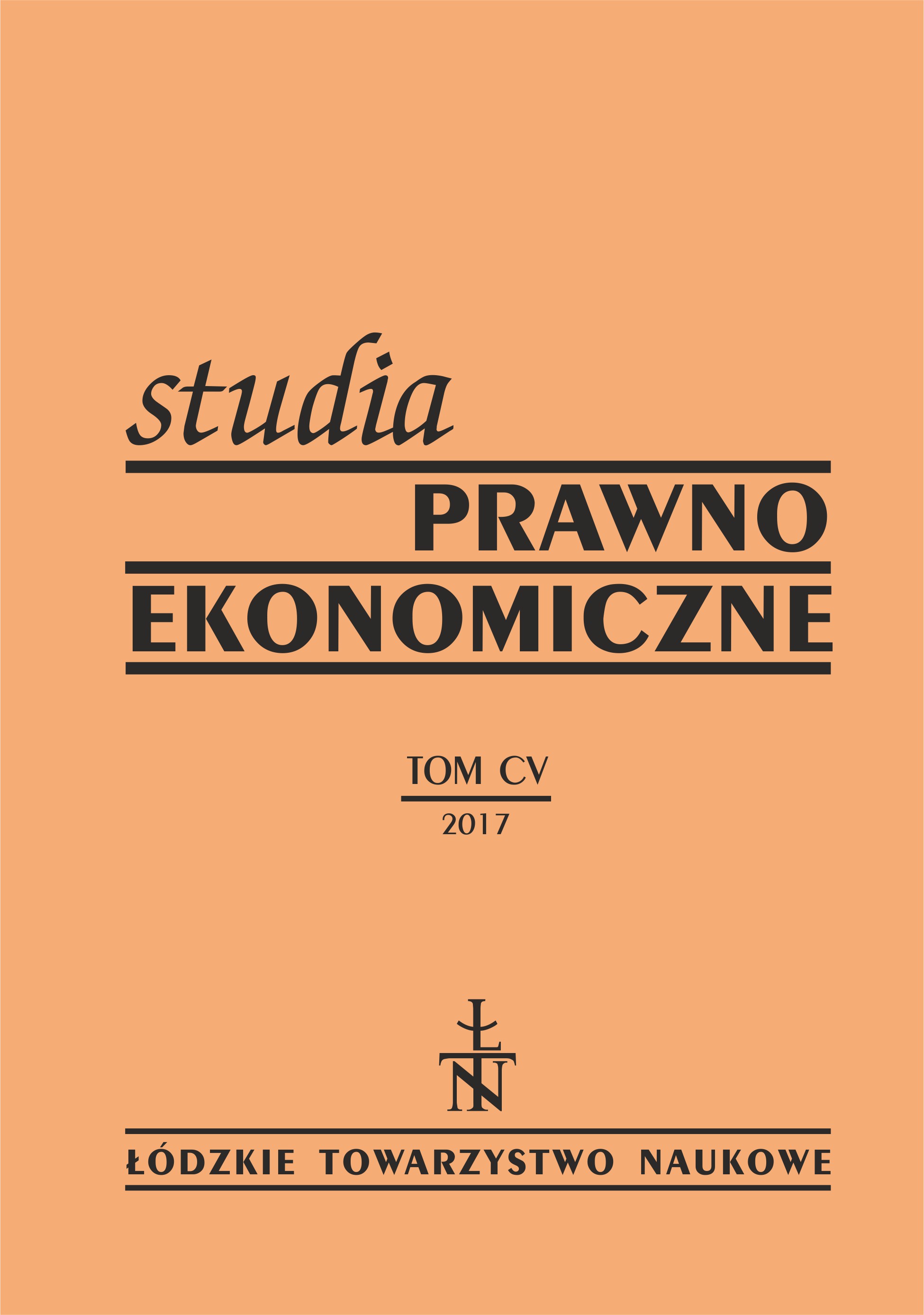 Compliance with the Constitution of demonstrating in a public place disrespect to the Polish Nation, the Republic of Poland or its constitutional organs - Gloss to the judgment of the Constitutional Tribunal of 21.9.2015, K 28/13 Cover Image