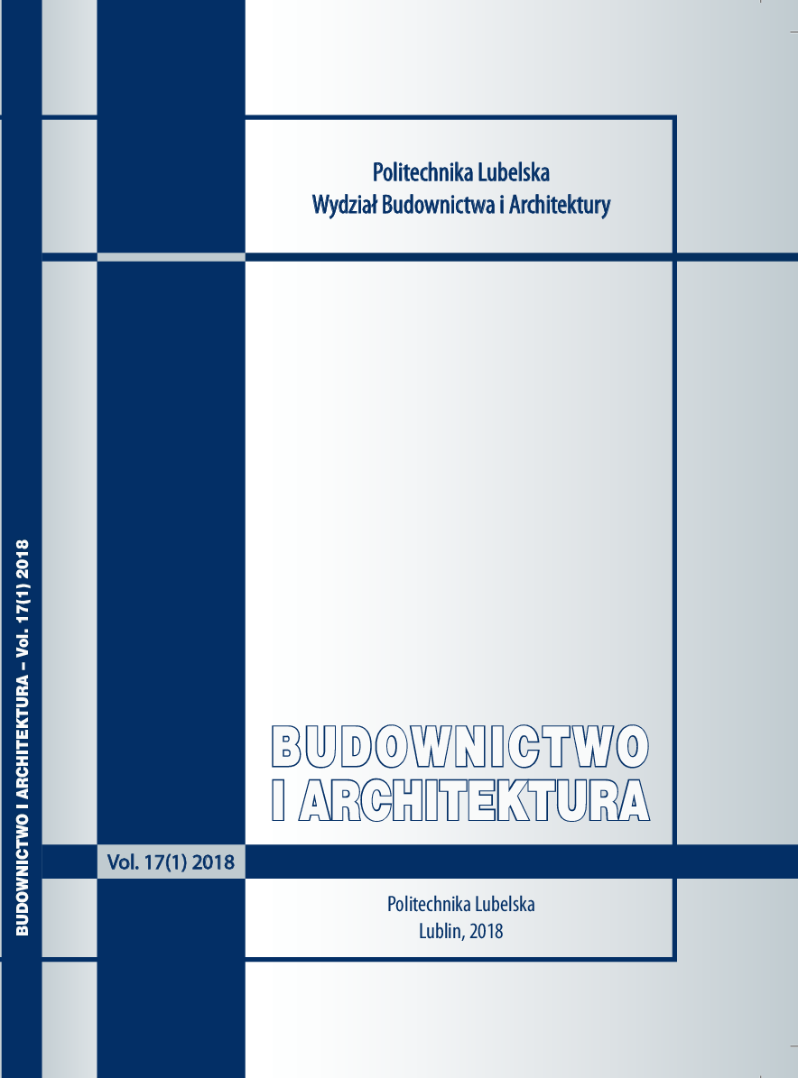 Structures of masonry walls in buildings of permanent ruin – causes of damage and methods of repairs Cover Image