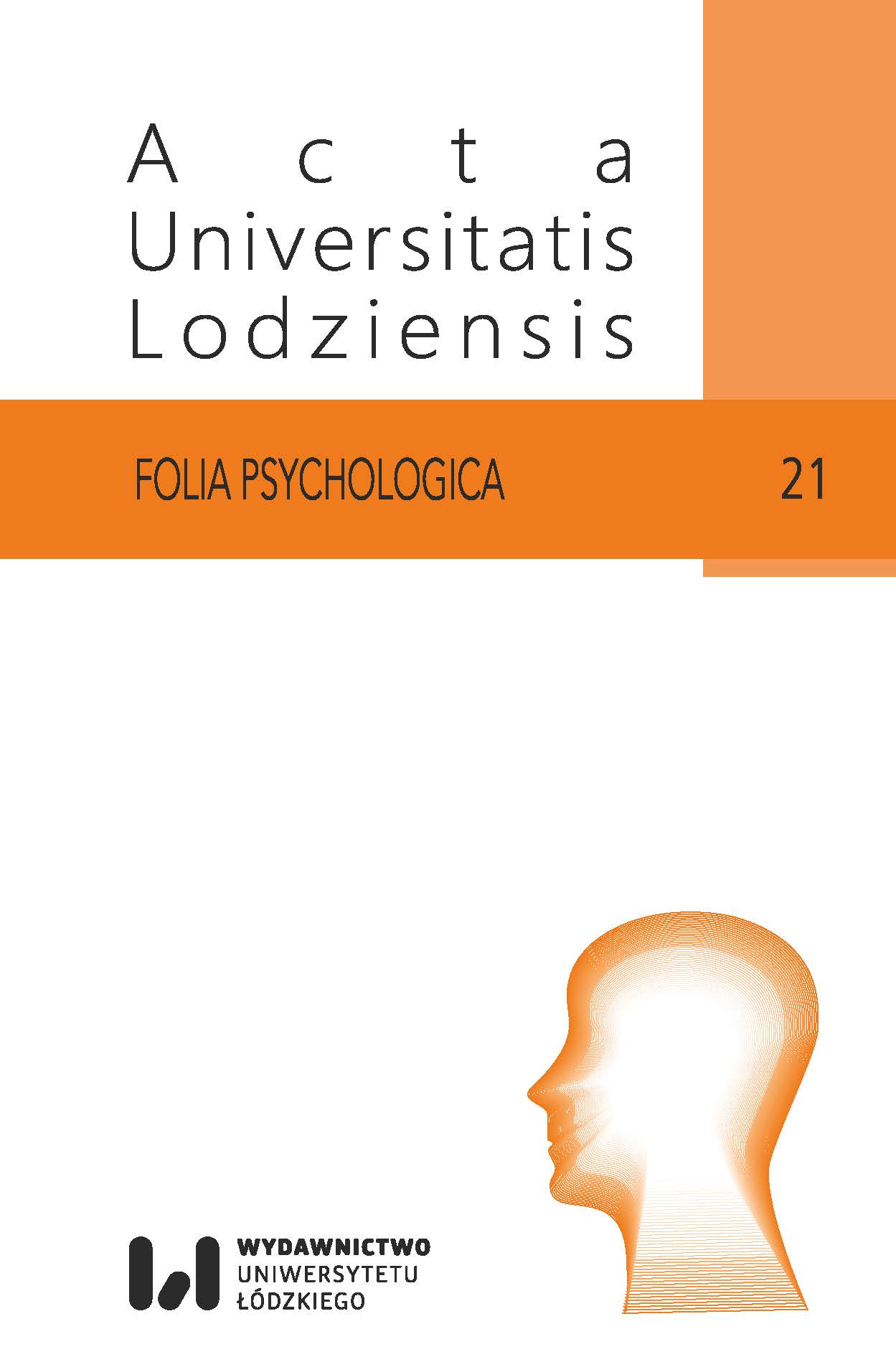 Psychometric Properties and Characteristics of Polish Adaptation of the Parenting Sense of Competence Scale (PSOC-PL) – Female Version Cover Image