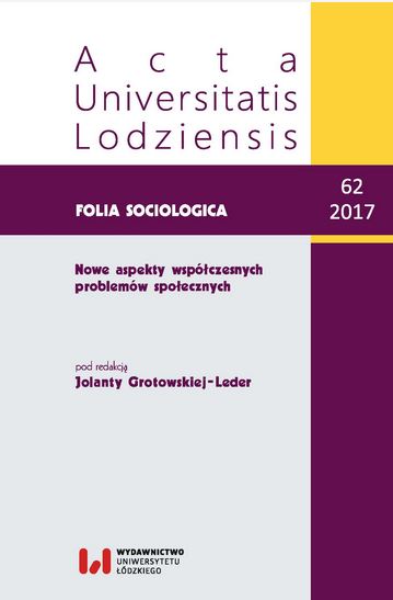 Emotional issues in prosocial behavior in the light of selected social theories and empirical research Cover Image