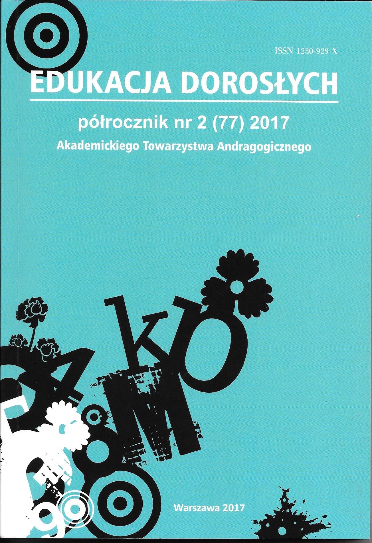 Joanna Ludwika Pękala, Etos teachers - myth or reality? Publisher of the University of Warsaw, Warsaw 2017, pp. 191 Cover Image