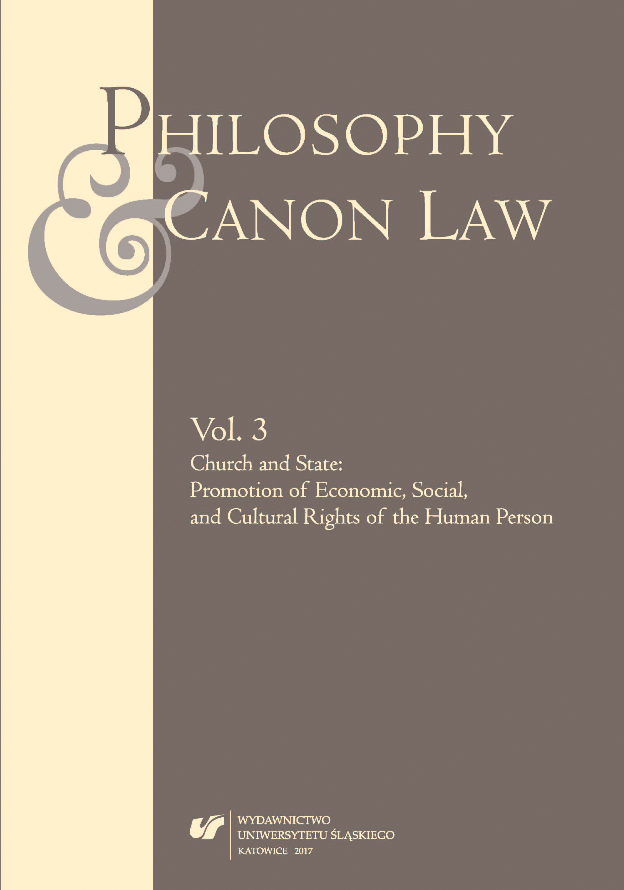 In the Circle of the “Culture of Indissolubility”: Family as the First and Fundamental Structure for “Human Ecology” Cover Image