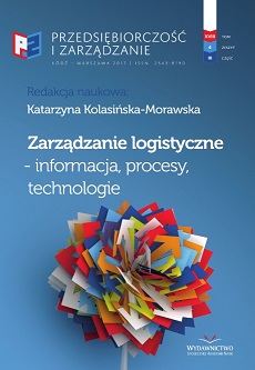 The Level of Customer Satisfaction with Services Provided by Logistics Companies in Poland Cover Image