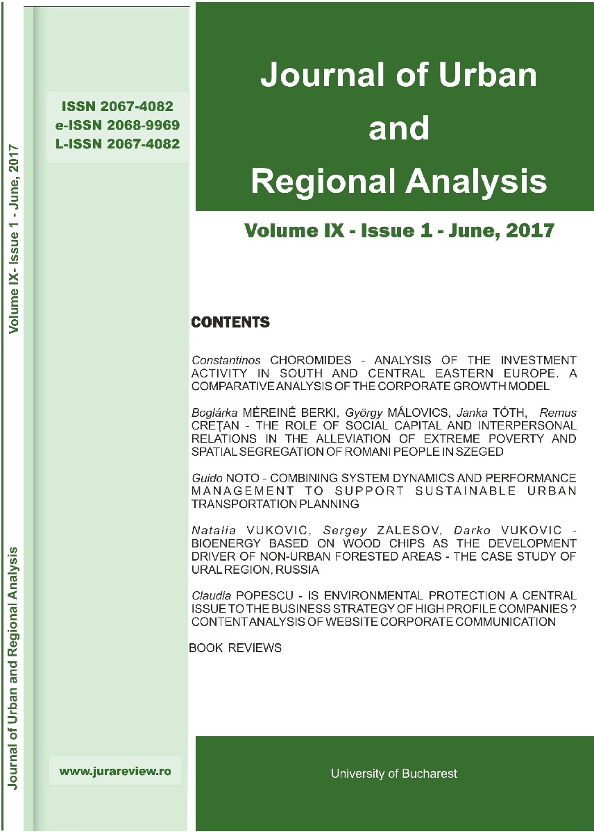 THE ROLE OF SOCIAL CAPITAL AND INTERPERSONAL RELATIONS IN THE ALLEVIATION OF EXTREME POVERTY AND SPATIAL SEGREGATION OF ROMANI PEOPLE IN SZEGED Cover Image