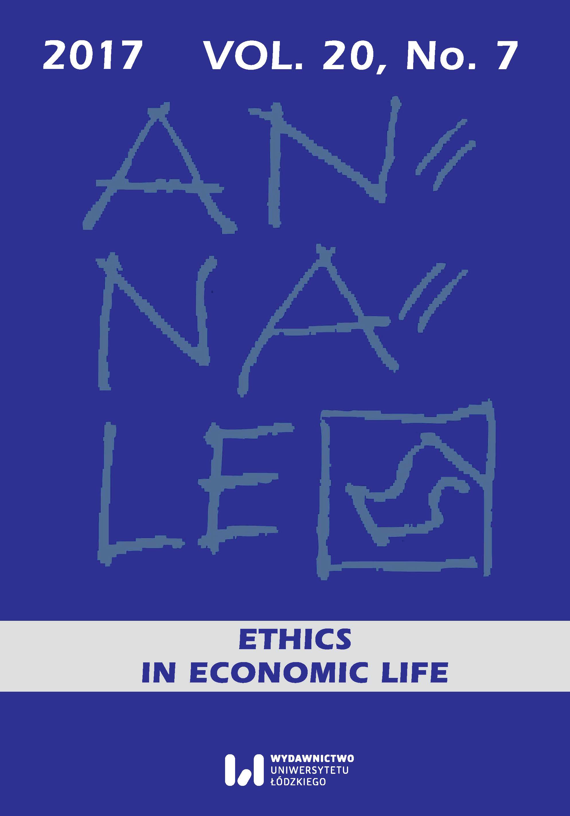 The economic ethics of Calvinism. The reconciliation of piety and wealth Cover Image