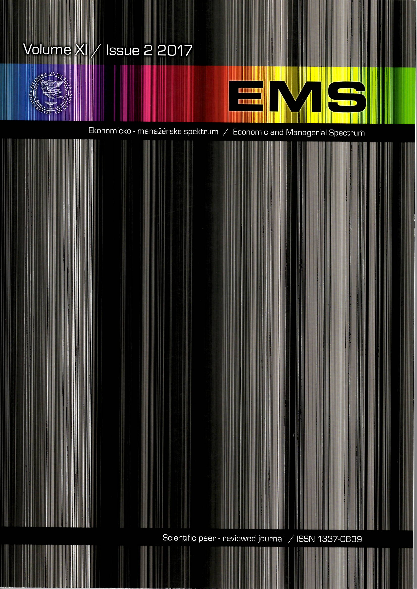 HOW DO SLOVAK SMALL AND MEDIUM-SIZED
ENTERPRISES MAKE DECISION ON SOURCES
OF FINANCE? Cover Image