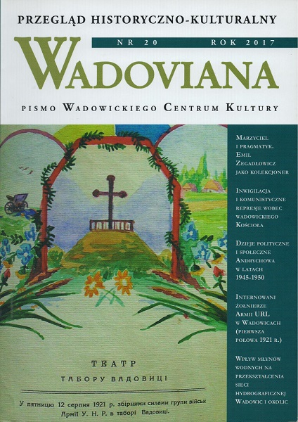 Report from the scientific conference "Okolice Zegadłowicza" (Sucha Beskidzka, 10 - 12 May 2017) Cover Image