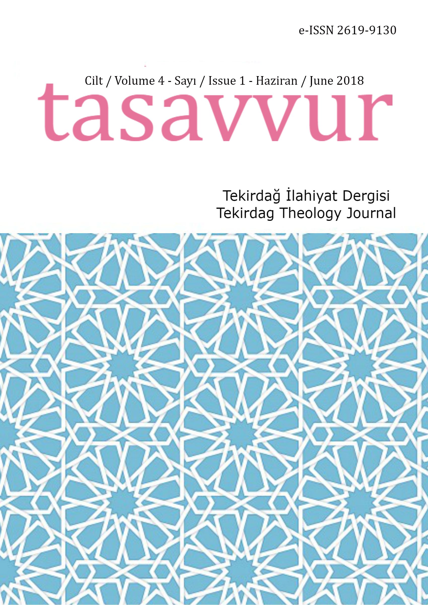 A Field Research On The Implementation Of The Lesson Of Arabic Language Teaching Program (Tekirdağ (Turkey)/Süleymanpaşa district as a model) Cover Image