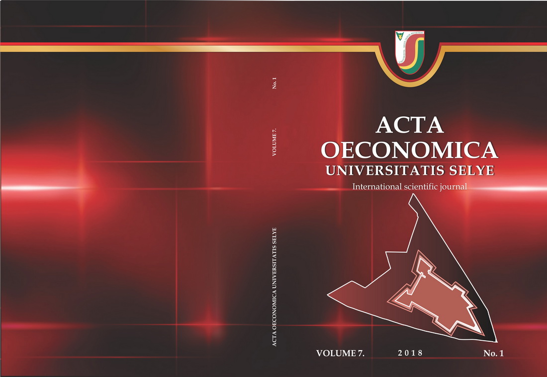 A TOURISM TRENDS AND DEVELOPMENT OF SELECTED ECONOMIC INDICATORS IN THE MORAVIAN - SILESIAN REGION BETWEEN 2006 - 2016 Cover Image