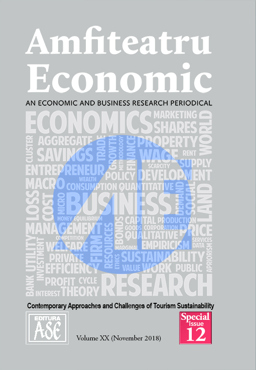 CEE-16: A CLUSTER ANALYSIS BASED ON TOURISM COMPETITIVENESS AND CORRELATIONS WITH MAJOR DETERMINANTS Cover Image