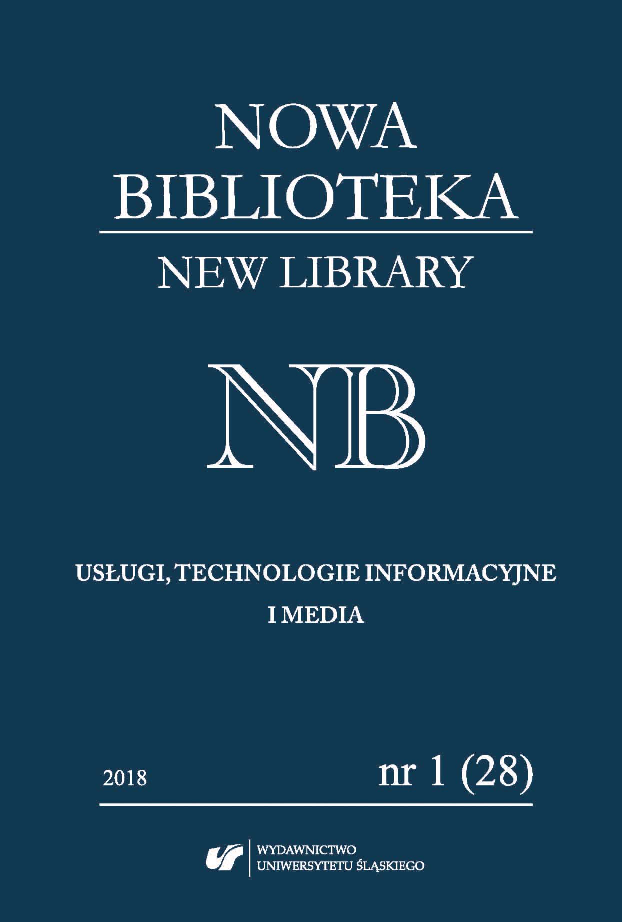 First Didactic Forum of Scientific Information and Library Studies (Katowice, 14 September 2017) Cover Image