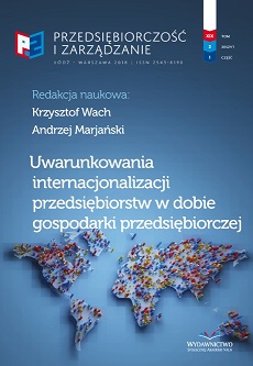 The Entry Mode as a Factor of Successful Internationalisation in the Retail Sector – the Case of Discount Chains in Poland Cover Image