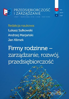 Perception of Family Businesses and Their Attractiveness as Employers by Representatives of the Youngest Generations on the Labour Market Cover Image