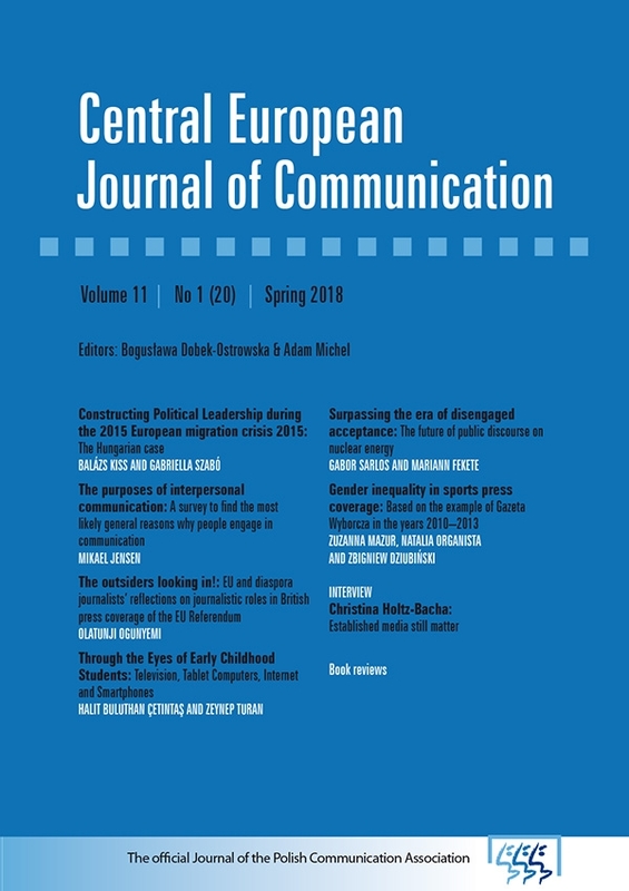 Dan Schill, Rita Kirk, Amy E. Jasperson (eds.) (2017). Political Communication in Real Time. Theoretical and Applied Research Approaches. New York: Routledge, pp. 282, ISBN: 978-1-138-94941-6. Cover Image