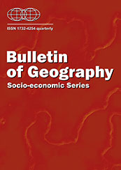 Spatial polarity and spatial polarization in the context of supranational and national scales: regions of Visegrad countries after their accession to the EU Cover Image