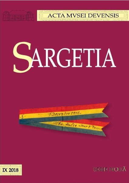 The Roman Villa from Simeria – Aldăcuțu Mic (Hunedoara County). The Archaeological Research from the Fall of 2015 Cover Image