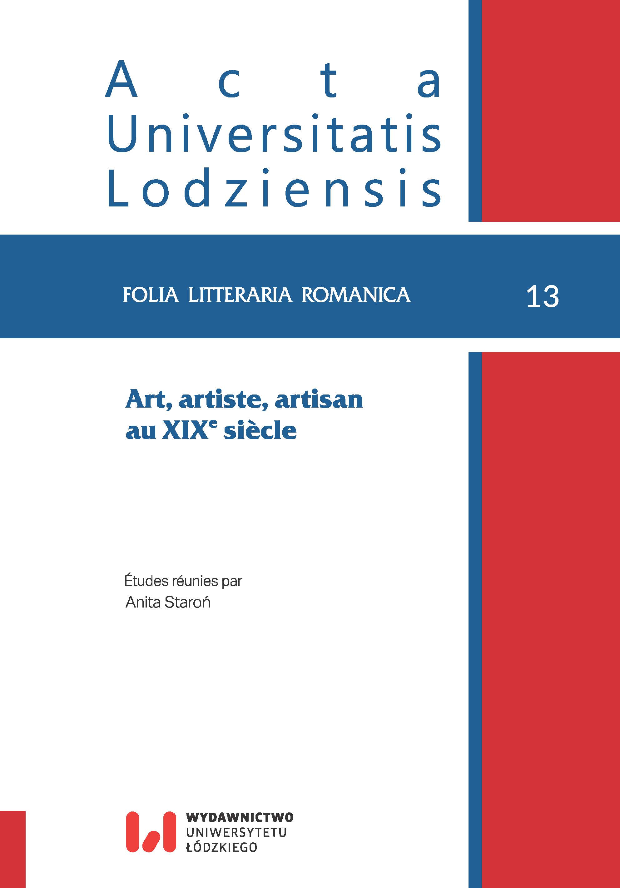 Andrzej Rabsztyn, L’hybridité du roman français à la première personne (1789-1820), Katowice, Wydawnictwo Uniwersytetu Śląskiego, 2017, 242 s. Cover Image