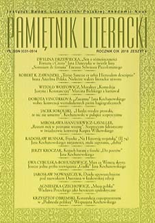 Jan Kochanowski’s Trifle “Na Historyją trojańską” (“On Trojan History”) (II 74): Ambiguities, Question Marks, Dubious Things Cover Image