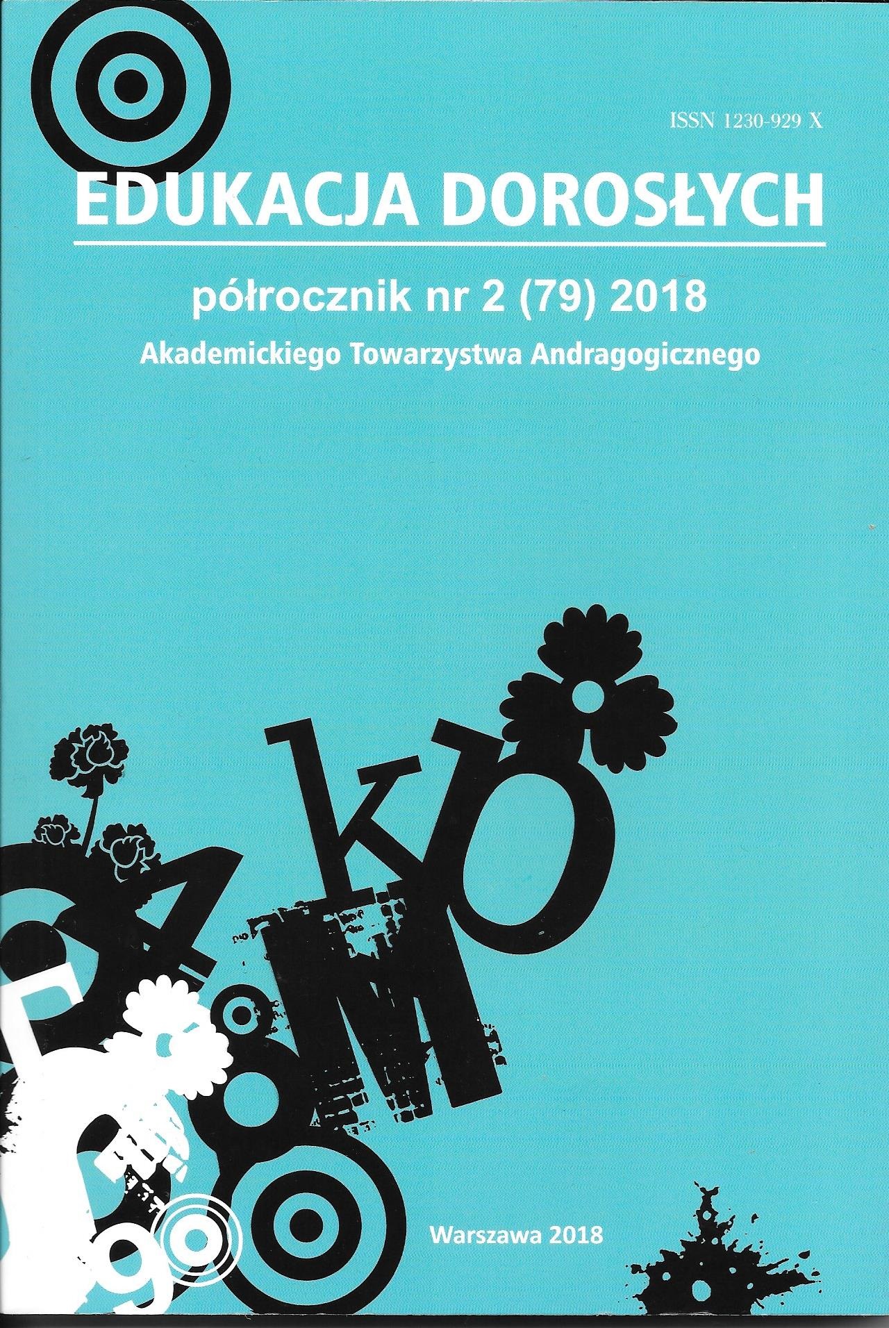 Identity backpack – meanders of andragogy development in Poland – historical narrative in the perspective of the last century Cover Image