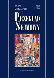 The Legislative Sejm in the historiography of Polish parliamentarism Cover Image