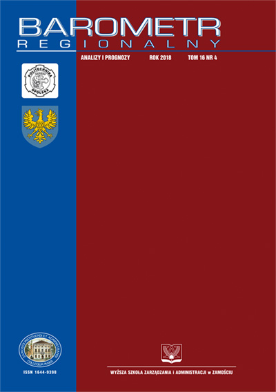 Labor Market Segmentation as an Important Factor in Research of Labor Immigration. Comparative Analysis Based on the Opolskie Voivodship Empirical Findings Cover Image