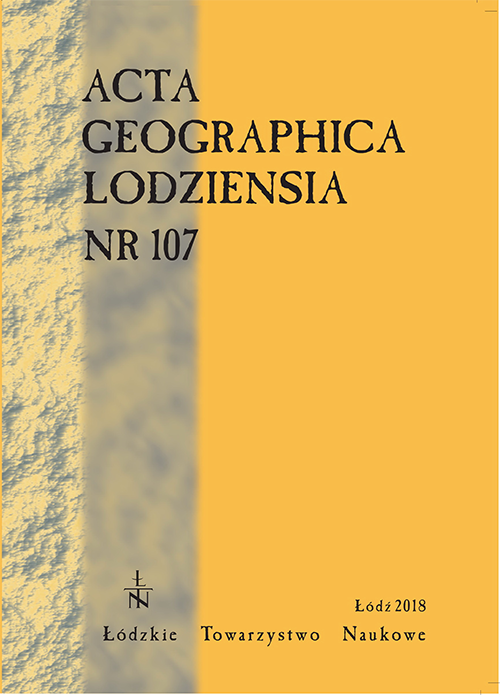 Prehistoric relief transformation at the archaeological site Rychnowo V in upper Drwęca River basin Cover Image