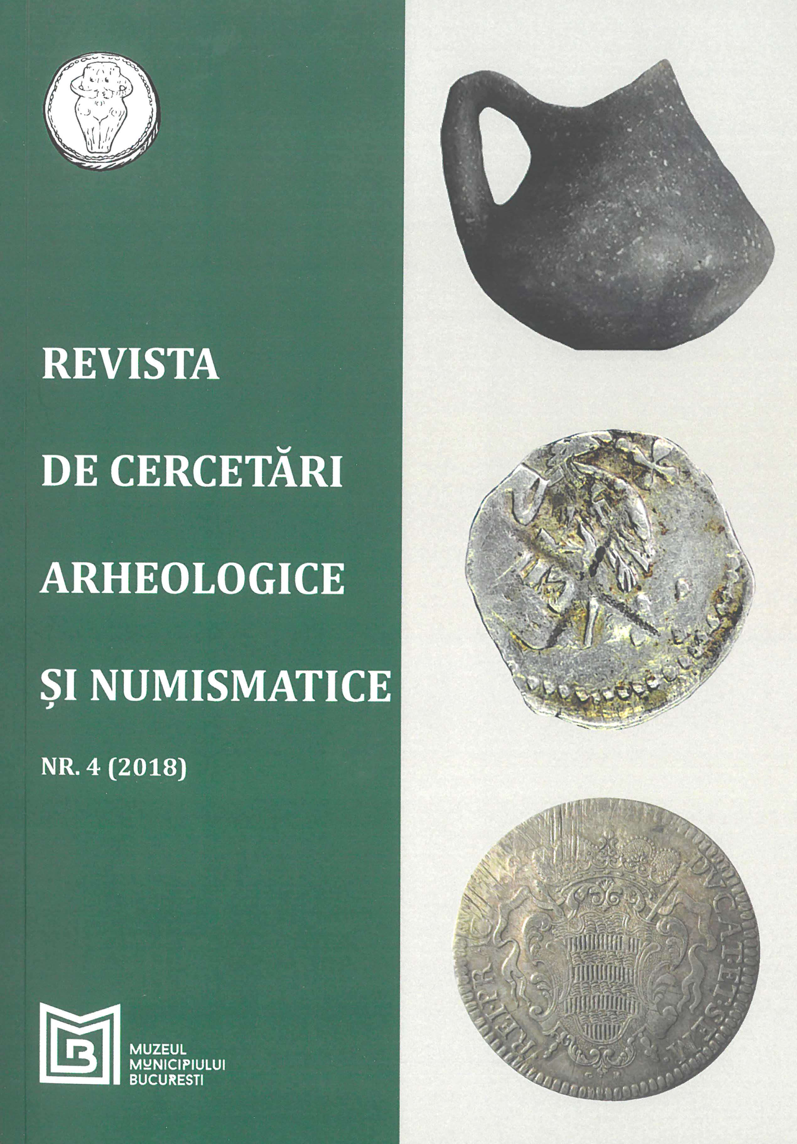 AN EIGHTEENTH CENTURY HOARD DISCOVERED AT OLTINA, CĂLĂRAŞI COUNTY Cover Image