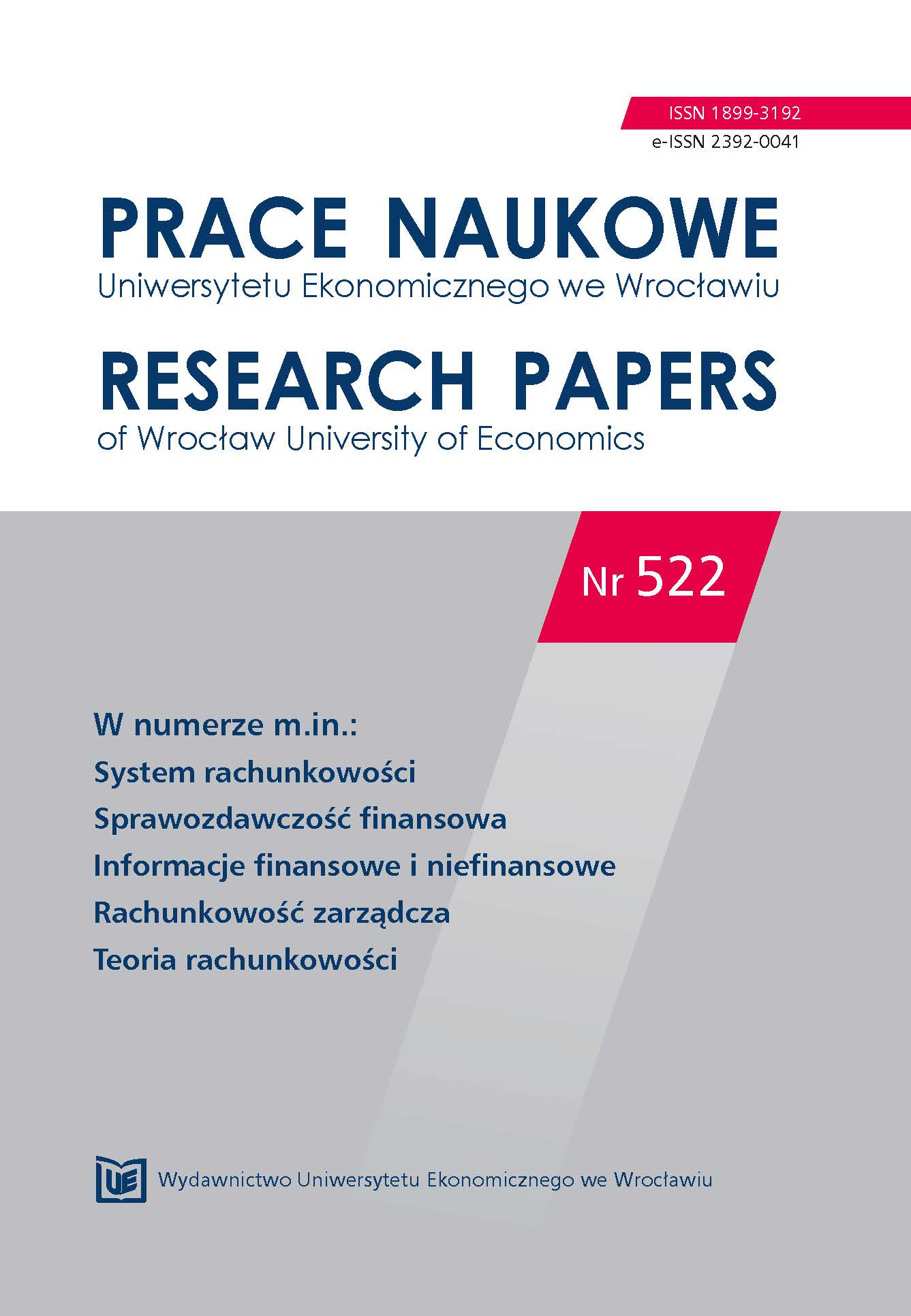 The use of the results of expert work in the process of auditing the financial statement in the light of empirical research Cover Image