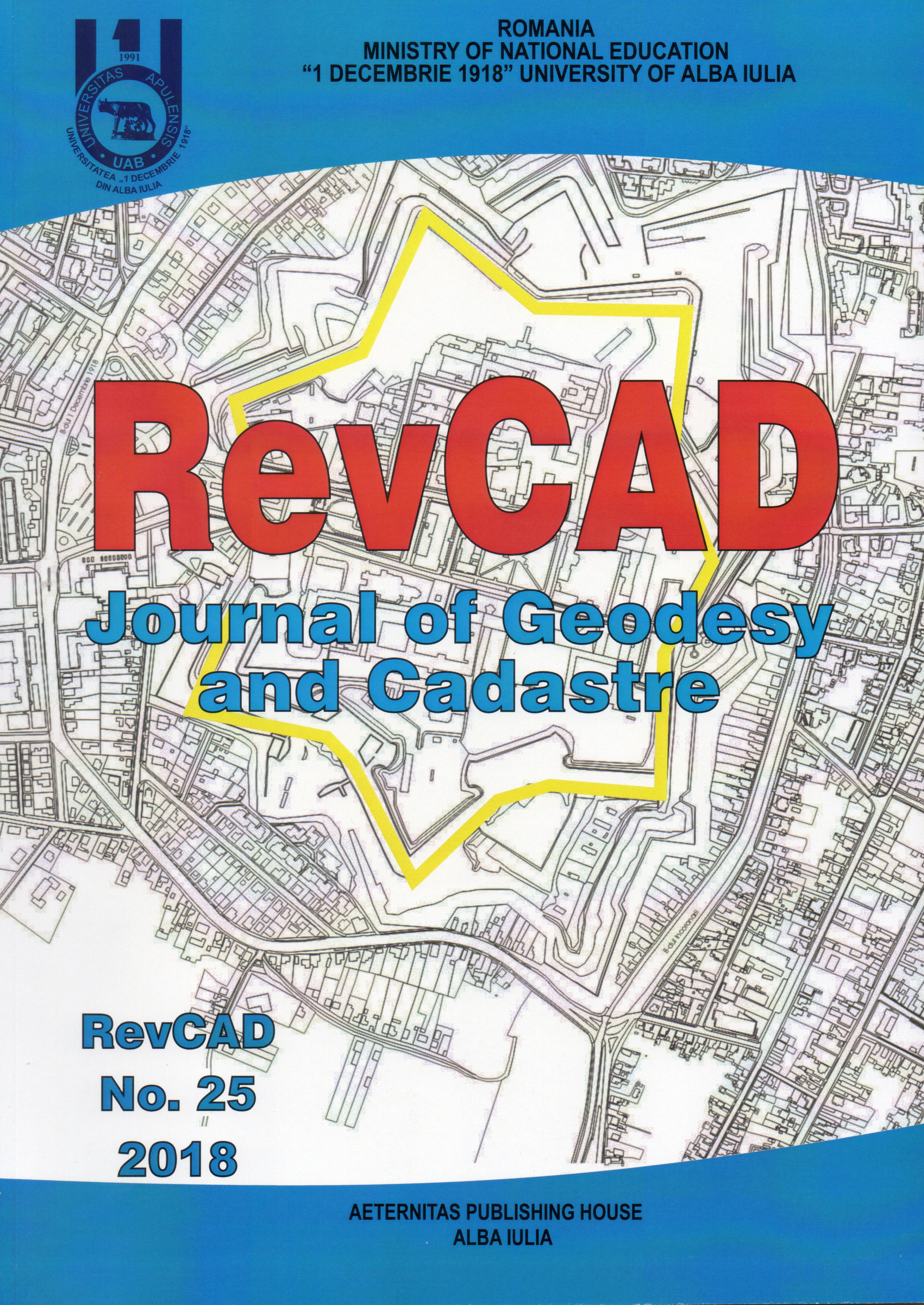 The Evolution of Cadastre and Cartography in Romania in the 100 Years from the Great Union (1918-2018) Cover Image