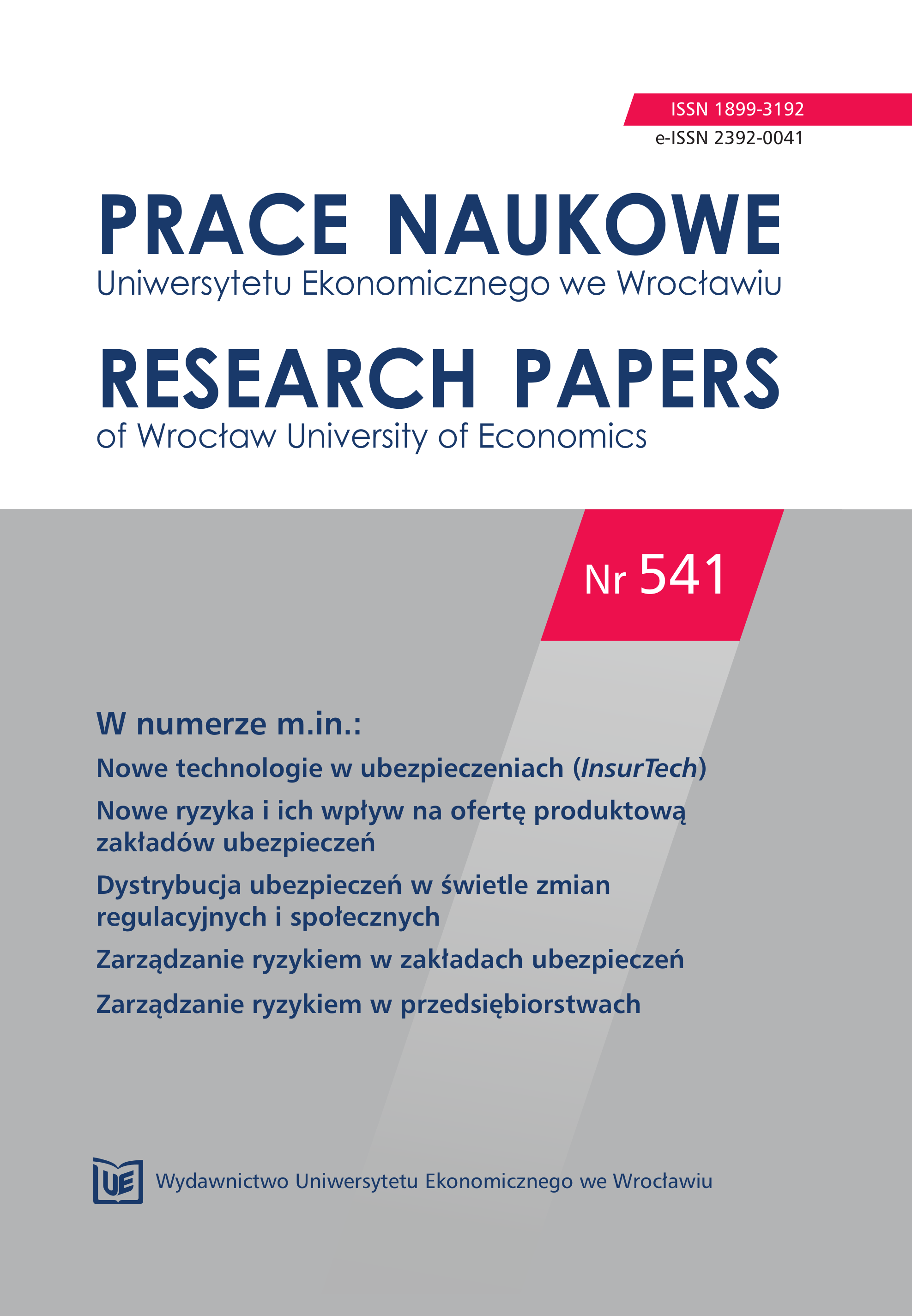 The influence of the method of calculation of loss ratio on the price of motor insurance vehicle fleet Cover Image