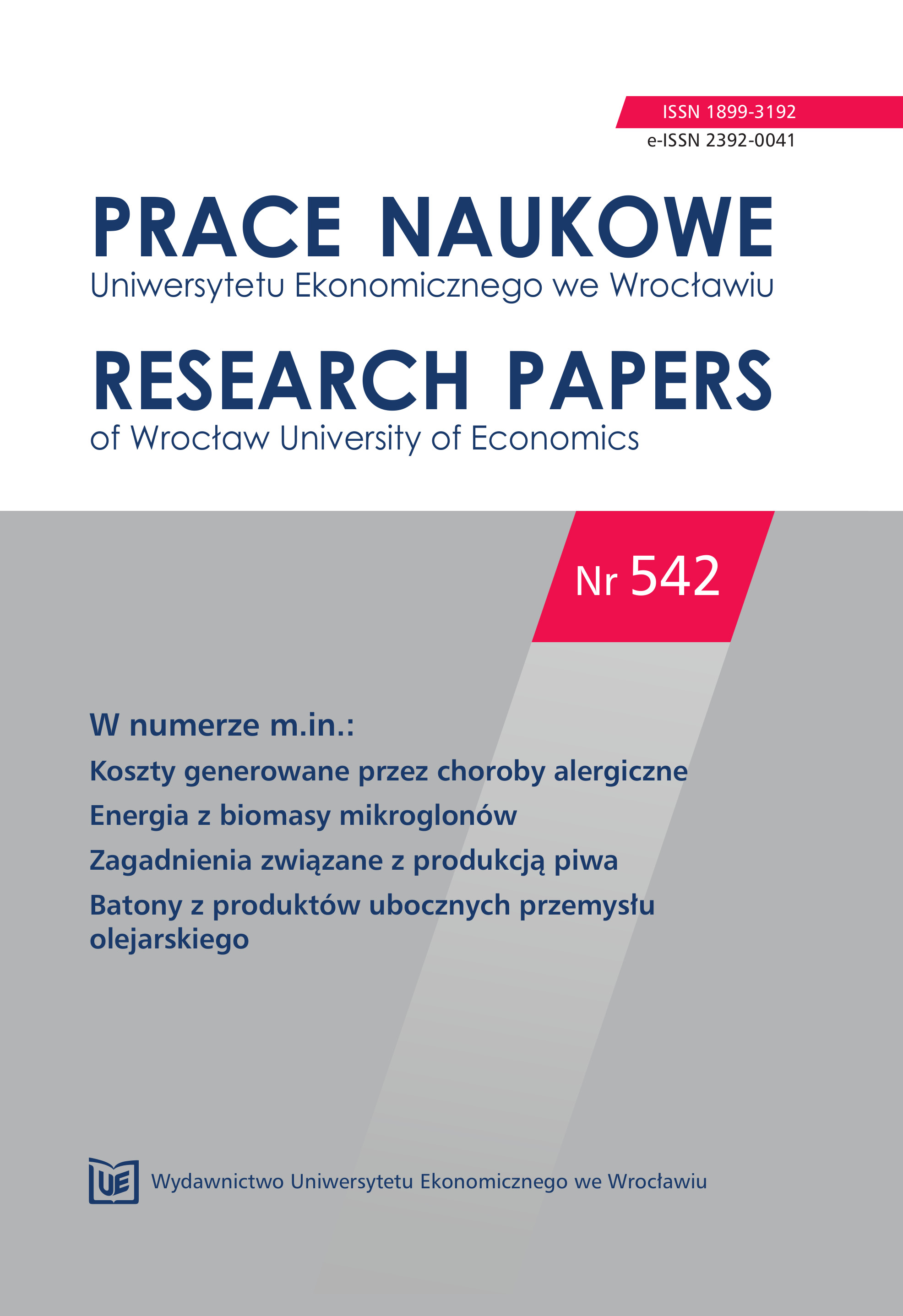 The effect of using gluten free flour on selected quality parameters of sponge cake Cover Image