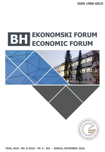 USE OF TRANSMISSION CANAL OF INTEREST RATES IN MANAGING OFFER AND DEMAND OF MONEY AND INVESTMENT IN BOSNIA AND HERZEGOVINA IN CONDITIONS OF CURRENCY BOARD Cover Image