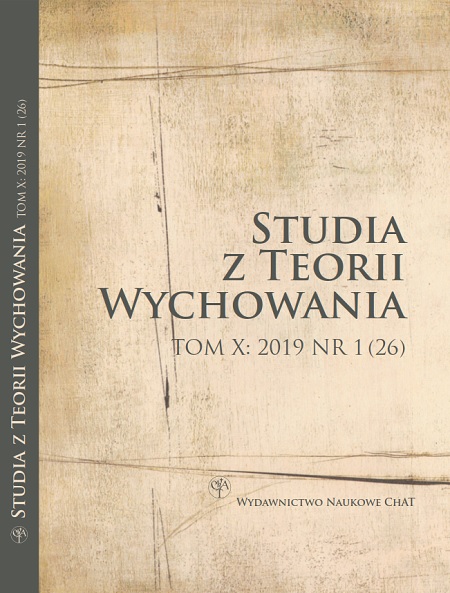 Teaching teamwork by means of teamwork. Reflections on the margins of classwork with students on reading M. Dudzikowa, „Think your own self … Mini-essays for class teachers” Cover Image