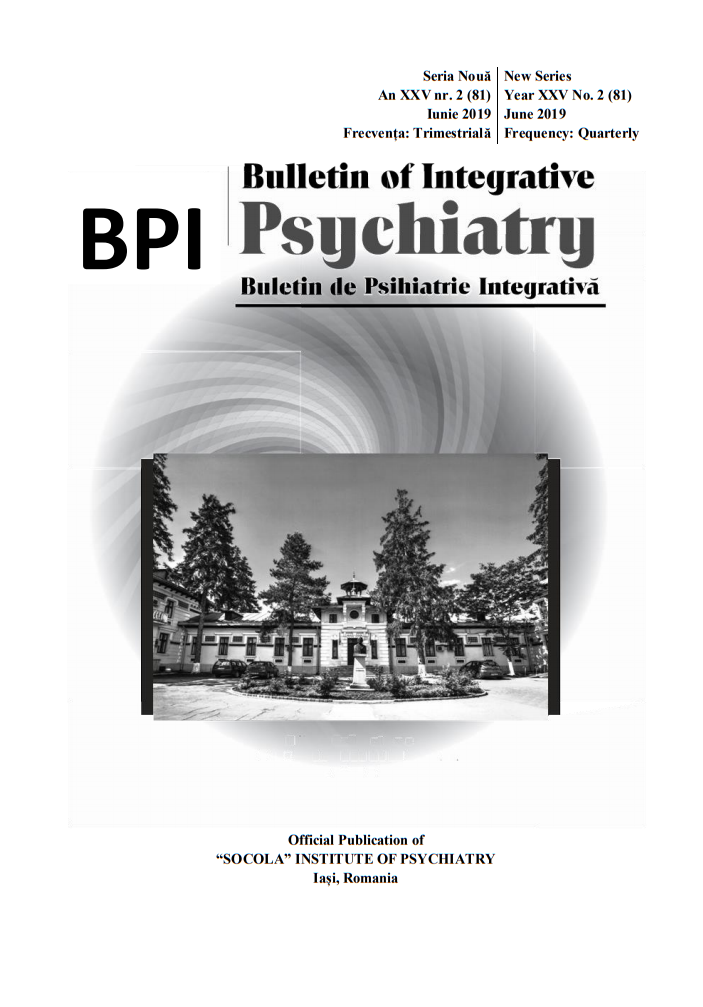 Epidemiological study of drug addiction, psychological disorders and the incidence of the B/C Virus Hepatitis on an imprisoned population from district of Moldavia Cover Image