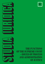 Access to the Supreme Court – Polish Approach Cover Image