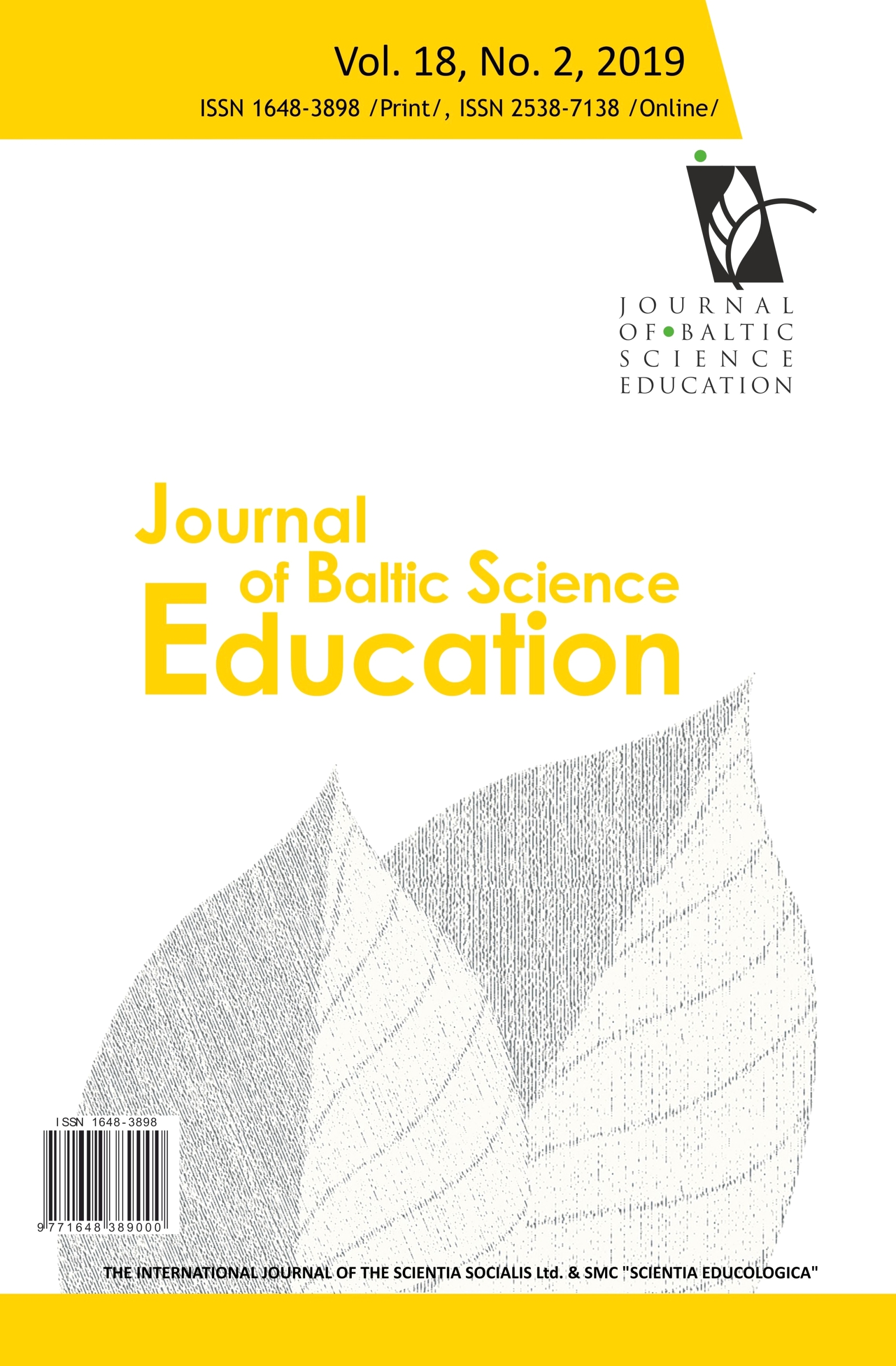 THE EFFECT OF LOWER-SECONDARY CHEMISTRY EDUCATION: STUDENTS’ UNDERSTANDING TO THE NATURE OF CHEMISTRY AND THEIR ATTITUDES Cover Image