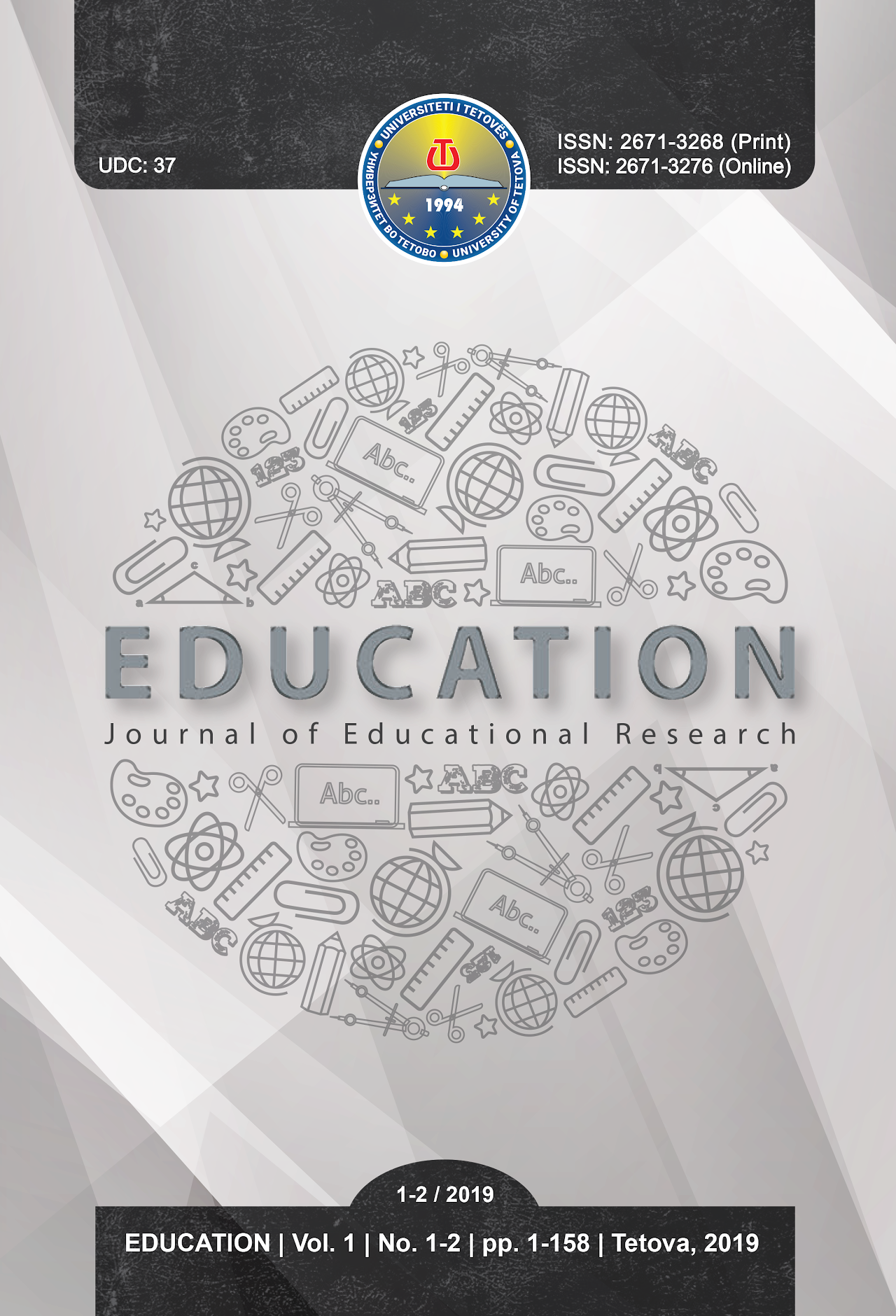 THE INFLUENCE OF SUBJECTIVE AND OBJECTIVE FACTORS IN THE RESTRICTION OF CREATIVE TEACHING Cover Image