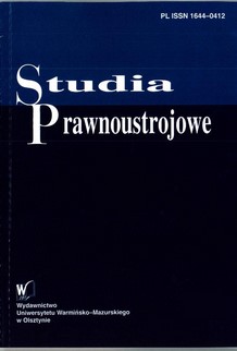 Conservation of castles, palaces and noble manors in Warmia and Mazury – criminal and criminological aspects Cover Image