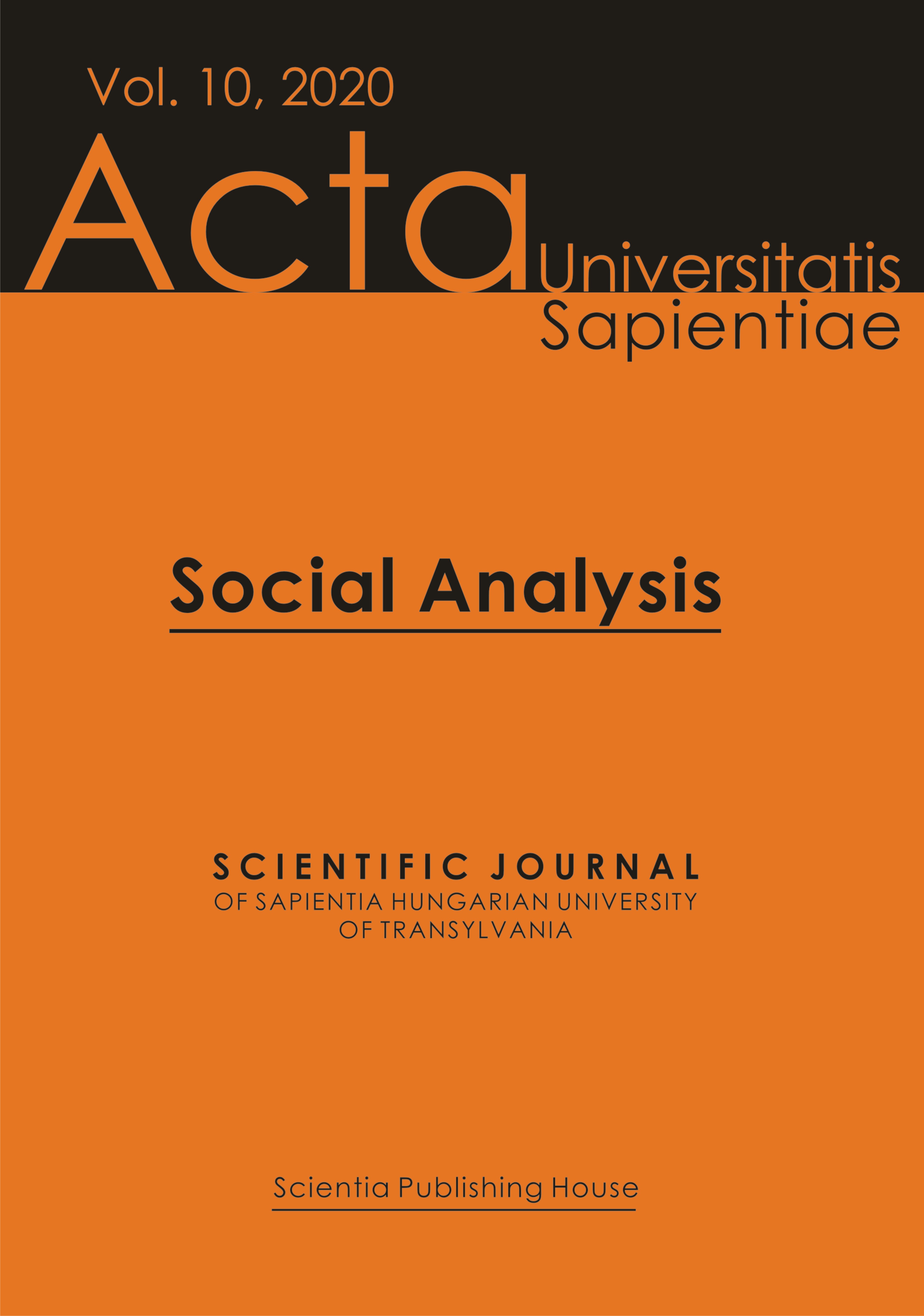 Embeddedness or Marginalization? Aspects for Analysing the Local Embeddedness of Innovative Agricultural Enterprises in Szeklerland Cover Image