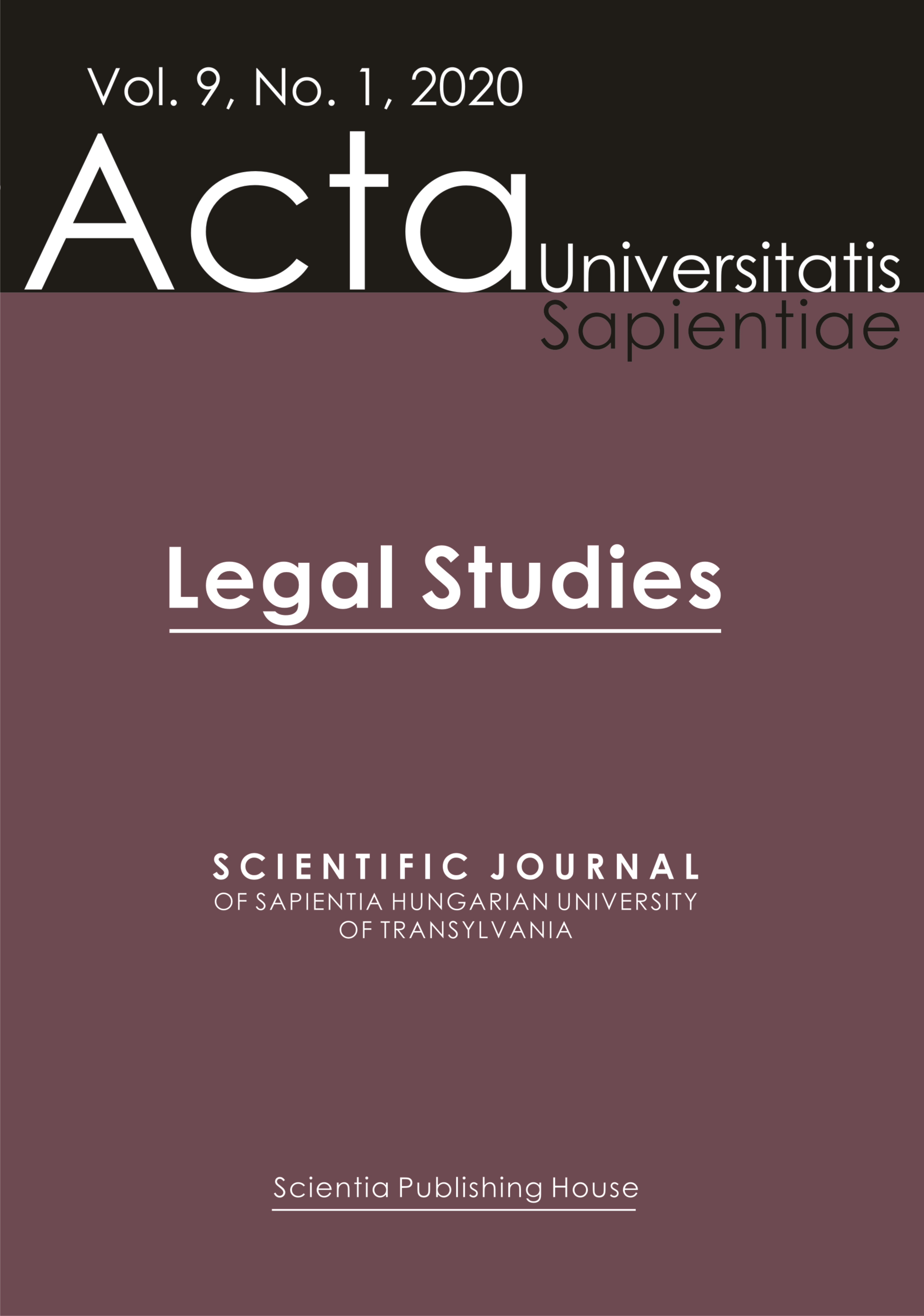 Legal Splinters with Regard to the National Programme
for Land Registration and the Land Registry Cover Image